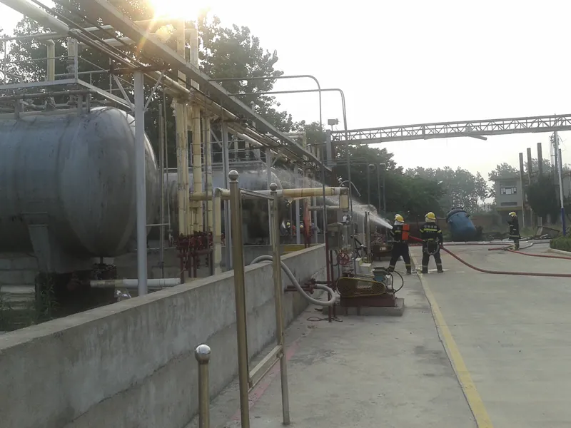 The alarm rings long, jointly building a "firewall" for chemical safety ------- A glimpse of the fire drill between Tianchang Fire Brigade and Wandong Chemical Industry
