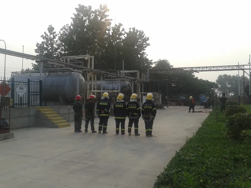 The alarm rings long, jointly building a "firewall" for chemical safety ------- A glimpse of the fire drill between Tianchang Fire Brigade and Wandong Chemical Industry